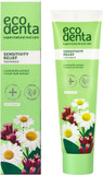 Ecodenta Sensitivity Relief Toothpaste with Camomile, Clove Extracts and Kalident - Tooth Paste with Fluoride 100 ml