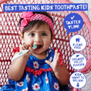 Jack N' Jill Natural Certified Toothpaste - Baby & Toddler Toothpaste, Fluoride-Free, 40% Xylitol, Sugar-Free, Safe for 6 Months and Up, Makes Tooth Brushing Fun, Organic Blueberry Flavour, 1 x 50g Jack N' Jill Natural Certified Toothpaste - Baby & Toddler Toothpaste, Fluoride-Free, 40% Xylitol, Sugar-Free, Safe for 6 Months and Up, Makes Tooth Brushing Fun, Organic Blueberry Flavour, 1 x 50g