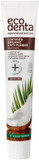 Ecodenta Organic Whitening Toothpaste - Fluoride Free With Coconut Oil, Natural, Vegan - 75 ml