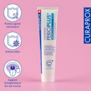 Curaprox PerioPlus+ Support Toothpaste, 75ml - Gum Disease & Enamel Repair Toothpaste. SLS Free