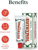 Euthymol Original Toothpaste, 75 ml, Pack of 2 with Colgate Toothbrush