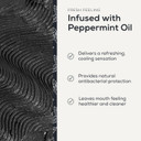 Georganics Organic Mouthwash Tablets - Activated Charcoal Natural Mouthwash for Bad Breath - SLS, Glycerine & Fluoride Free - Certified Cosmos Natural, Vegan and Cruelty Free - 180 Tablets