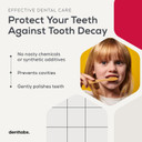 Denttabs Toothbrush Tablets Strawberry Flavour 2 x 125 Pieces The Complete Alternative to Toothpaste, Fluoride-Free for Children and Adults, Vegan Plastic-Free without Preservatives. Compostable Bag