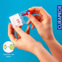 Curaprox CPS 07 Prime Start Interdental Brush Kit, Red - 5 x 0.7mm - 2.5mm Interdental Brushes + 2 Interdental Toothbrush Holders