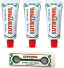 Euthymol Original Toothpaste Set-Toothpaste Squeezer+3xToothpaste 75ml, No Fluoride, Anti-Plaque, Antibacterial, Cavity Protection, Teeth & Gums Clean and Healthy, Cool Mint Refresh, Daily Oral Care