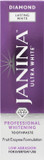 Janina Ultra White Whitening Toothpaste (75ml)  Diamond Formula. Extra Strength. Clinically Proven. Low Abrasion. for Everyday Use. Excellent for Stain Removal (Pack of 2)