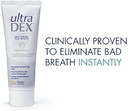 UltraDEX Whitening Toothpaste + Enamel Defense, Clinically Proven 12hr Bad Breath Treatment, For Sensitive Teeth, with Fluoride, Mint 6 X 75 ml