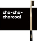 f.e.t.e | Cha-Cha-Charcoal Bamboo Toothbrush | Biodegradable & Compostable Handle | Recyclable Medium Bristles | Sustainable | Vegan