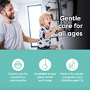 Oralieve Small 360° Tooth and Mouth Brush (Pink), Soft Toothbrush for Sore, Sensitive or Dry Mouths, Childrens 360 Toothbrush with Easy Grip Handle - Genuine Oralieve Round Tooth Brush