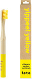 f.e.t.e | Positively Pink Children's Bamboo Toothbrush | Biodegradable & Compostable Handle | Recyclable Soft Bristles | Sustainable | Vegan