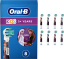 Oral-B Kids Electric Toothbrush Head, with Frozen 2 Characters, Extra Soft Round Bristles, for Ages 3+, Pack of 4 Toothbrush Heads, White