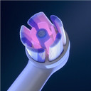 Oral-B iO Radiant White Electric Toothbrush Head, Angled Bristles Deeper Plaque Removal, with Polishing Petals for Teeth Whitening, Pack of 2 Toothbrush Heads, White