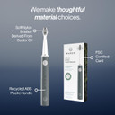 Waken Sonic Electric Toothbrush, Precision-Power Technology for Plaque Removal & Stain-Free Smile, Oral Care for Men & Women in Graphite Grey Waken Sonic Electric Toothbrush, Precision-Power Technology for Plaque Removal & Stain-Free Smile, Oral Care for Men & Women in Graphite Grey