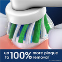 Oral-B Pro Cross Action Original Electric Toothbrush Head, X-Shape and Angled Bristles for Deeper Plaque Removal, Pack of 16 Toothbrush Heads, Suitable for Mailbox, White