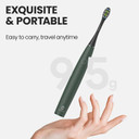 Oclean Air 2, Sonic Electric Toothbrush, Portable Ultra Quiet Design, Dupont Brush Head Bristles, 2h Quick Charge for 40 Days, IPX7  Pink Rose