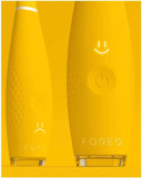 FOREO ISSA mini 3 Mango Tango, Electric 4-in-1 Sonic Toothbrush, Replaceable 6-Months Hybrid Brush Head, Medical-Grade Silicone, Travel-Friendly, 265 Uses/Charge, 2-Year Warranty