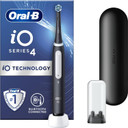 Oral-B iO4 Electric Toothbrushes For Adults, Oral B Electric Toothbrush, 1 Toothbrush Head, Travel Case & Toothbrush Head Holder, 4 Modes With Teeth Whitening, UK 2 Pin Plug, Lavender