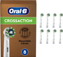 Oral-B CrossAction Toothbrush Heads - 16 Degree Bristles for Superior Cleaning