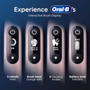 Oral-B iO6 Electric Toothbrushes For Adults, 1 Toothbrush Head & Travel Case, 5 Modes with Teeth Whitening, UK 2 Pin Plug, Grey Opal