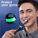 Oral-B iO6 Electric Toothbrushes For Adults, 3 Toothbrush Heads, Travel Case & Toothbrush Head Holder, 5 Modes With Teeth Whitening, 2 Pin UK Plug, Black