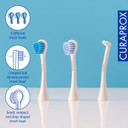 Curaprox Hydrosonic Pro Sonic Toothbrush - Curaprox Electric Toothbrush for Adults with 7 Cleaning Levels