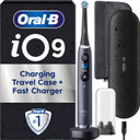 Oral-B iO9 Electric Toothbrushes For Adults, App Connected Handle, 1 Toothbrush Head, Charging Travel Case & Magnetic Pouch, 7 Modes, 2 Pin Plug, Special Edition