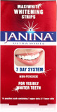 Janina Ultra White Maxiwhite Whitening Strips, 14-Count