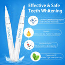 Teeth Whitening Pen, IVISMILE Teeth Whitening Gel Refill(4 Pcs for 40 Uses)12% PAP,Mint Flavoured Teeth Whitener,Safe for Enamel,Non-Sensitive,Effective Teeth Whitening in 60sec for Bright White Teeth