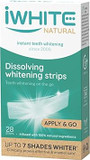 iWhite Dissolvable Teeth Whitening Strips - Up to 7 Shades Whiter - Enamel Safe, 28 Peroxide-Free Strips, 14 Treatments iWhite Dissolvable Teeth Whitening Strips - Up to 7 Shades Whiter - Enamel Safe, 28 Peroxide-Free Strips, 14 Treatments