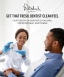 Polished London Hyaluronic Teeth Whitening Powder - Dentist-Formulated Teeth Whitener, Enamel-Safe Oral Beauty Innovation - Teeth Whitening & Teeth Stain Remover - Fresh Mint Flavour - 6-Month Supply