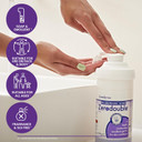 Zeroderma Zerodouble Gel, 2-in-1 Moisturiser & Soap Substitute, Highly Moisturising Gel for Dry Skin Conditions such as Eczema, Psoriasis & other Dry Skin Conditions. 100g