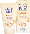 Childs Farm OatDerma Face Cream Moisturiser, Fragrance Free Hydration, Sensitive Skin Emollient, Soothe Baby Kids, 50ml