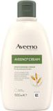 Aveeno Moisturising Cream (1x 500ml), Nourishing Body Lotion with Hydrating Colloidal Oatmeal, Full Body Moisturiser for Dry and Sensitive Skin, Suitable For Adults and Babies From 3 Months
