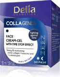 Delia Cosmetics - Collagenes Face Cream Gel - Antioxidant Complex Coloidal Gold & Collagen - Firm, Soft Skin - Anti Aging - Day & Night - 50ml