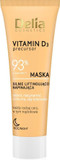 Delia Cosmetics  Vitamin D3 Precursor - Strongly Lifting and Firming Mask  All Skin Types  Acne Skin  Hydrating  Minimisng Fine Lines  Retinol  Niacinamide  Tumeric  Coconut Oil  50ml