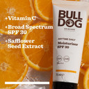 BULLDOG SKINCARE Anytime Daily UV Moisturiser SPF 30 For Men 75 ml, Safflower Seed Extract, Protects & Hydrates Skin, Suitable For All Skins BULLDOG SKINCARE Anytime Daily UV Moisturiser SPF 30 For Men 75 ml, Safflower Seed Extract, Protects & Hydrates Skin, Suitable For All Skins