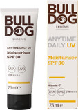 BULLDOG SKINCARE Anytime Daily UV Moisturiser SPF 30 For Men 75 ml, Safflower Seed Extract, Protects & Hydrates Skin, Suitable For All Skins BULLDOG SKINCARE Anytime Daily UV Moisturiser SPF 30 For Men 75 ml, Safflower Seed Extract, Protects & Hydrates Skin, Suitable For All Skins