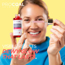 NEW Procoal 10% Vitamin C Serum Concentrate, NEW, Vegan, for Face with Prebiotics, Pomegranate & Kakadu Plum, 100% Recyclable Packaging, Made in UK, 30ml