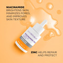 Skin Republic Niacinamide 10% + Zinc 1% Brightening Serum, Minimises Excess Oil, Pigmentation & Uneven Skin Tone (30ml)