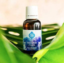 Holy Lama Naturals Ayurvedic Face Serum with Jojoba & Almond Essential Oils Luxurious Nourishing Vegan Beauty 30ml