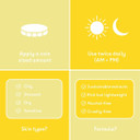 Q+A Ceramide Barrier Defence Face Cream (50g), Hydrating Moisturiser with Pineapple Ceramides, Pro Vitamin E and Squalane, Natural Face Care, Fragrance Free Skincare, Brightening Face Cream