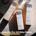 BULLDOG SKINCARE Anytime Daily UV Moisturiser SPF 50 For Men 75 ml, Sunflower Seed Extract, Protects & Hydrates Skin, Suitable For All Skins