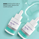Skin Republic Glycolic Acid 10% Exfoliating Serum to visibly brighten, refine, tone and smooth skin texture (30ml)