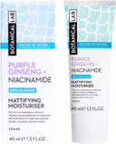 Botanical Lab Purple Ginseng + Niacinamide Anti-Blemish Mattifying Moisturiser 40ml | Minimises the appearance of pores & reduces shine to leave skin looking mattified