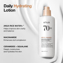 ANUA Rice 70 Intensive Moisturizing Milk, Lotion for Deep Hydration and Nourishing, Glowy Glass Skin, Rice Water, Niacinamide, Ceramides, Lightweight, Korean Skincare, 150ml/5.07fl.oz