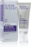 Super Facialist Retinol+ Anti-Ageing Restoring Eye Cream - Retinol Serum with Collagen Boosting White Lupin Seeds for Fine Lines & Wrinkles, Vegan Friendly Anti Ageing Face Cream, 15ml