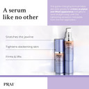 PRAI Ageless Jawline Uplift Serum 30ml - Dramatic, Anti-Gravity Instant Lift & Tightening Effect - Reduces Appearance of Wrinkles - Firms, Tones & Smoothes Skin - with Hyaluronic Acid, Vitamins C & E