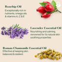 Balmonds Omega Rich Facial Oil 30ml - 100% Natural with Rosehip, Lavender & Vitamin E - Hydrating, Nourishing & Moisturising Serum