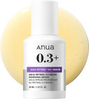 ANUA Retinol 0.3 Niacin Renewing Serum, For Anti-Aging with Hydration, Textured & Glass skin, Retinol, 5% Niacinamide, Retinol For Face, Gentle for Beginner, Korean Skin Care (30ml /1.01 fl.oz.)