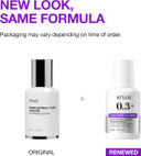 ANUA Retinol 0.3 Niacin Renewing Serum, For Anti-Aging with Hydration, Textured & Glass skin, Retinol, 5% Niacinamide, Retinol For Face, Gentle for Beginner, Korean Skin Care (30ml /1.01 fl.oz.)